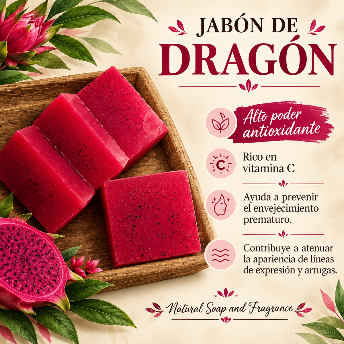 Jabones Dragon 8oz