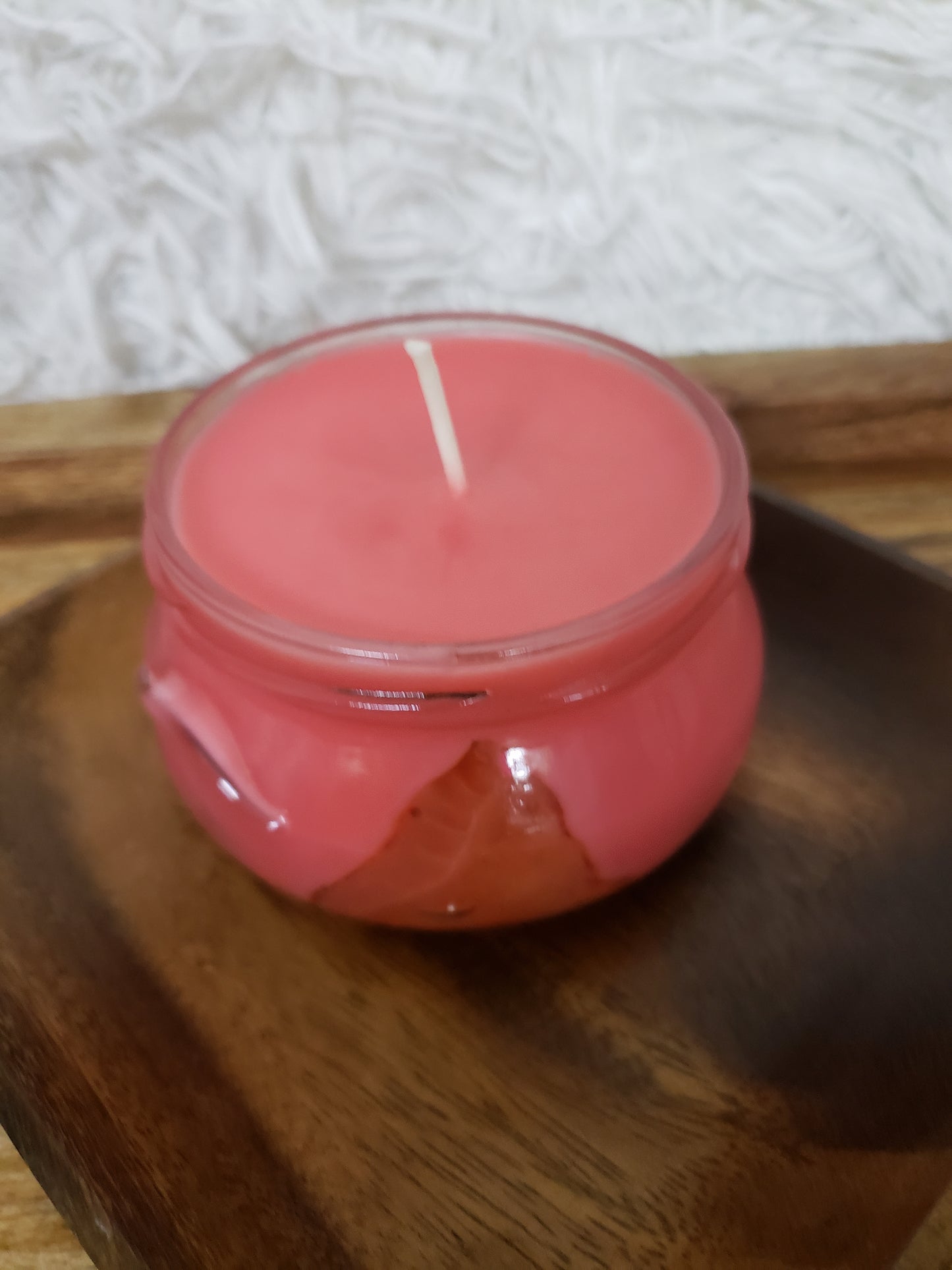 Velas de soya  de Fresa 8 oz